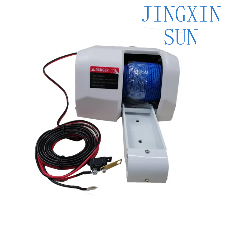 Fishing Boat Anchor Winch - 12 فولت مرساة قارب كهربائي ونش