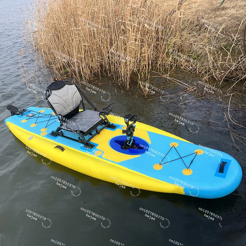 قارب كاياك قابل للنفخ بشعار مخ - مراجعة Fishing Boat Inflatable وسعره